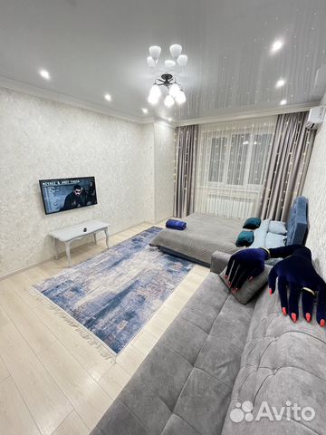 

1-к. квартира, 55 м², 2 кровати