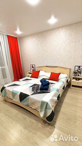 

1-к. квартира, 39 м², 2 кровати