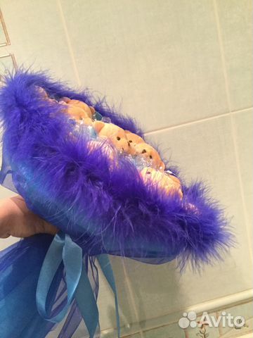 Новый букет из плюшевых мишек Новый букет из плюшевых мишек