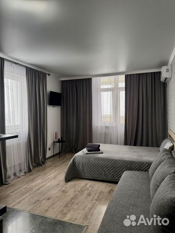 

Квартира-студия, 40 м², 2 кровати