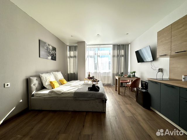 

Квартира-студия, 29 м², 2 кровати