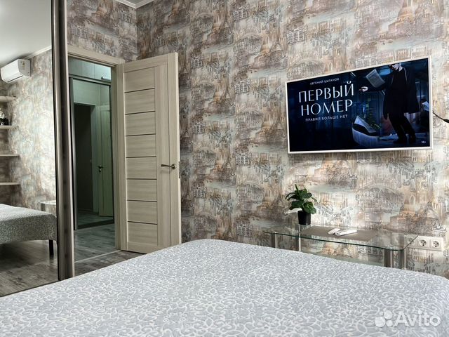 

1-к. квартира, 42 м², 2 кровати
