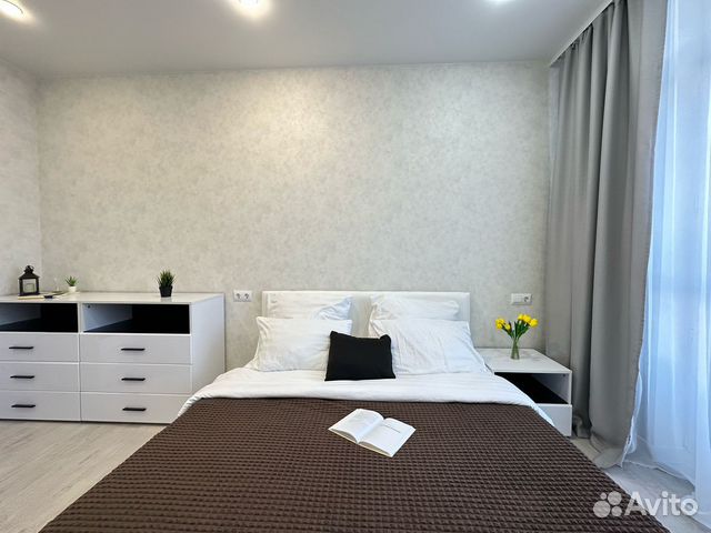 

1-к. квартира, 44 м², 2 кровати