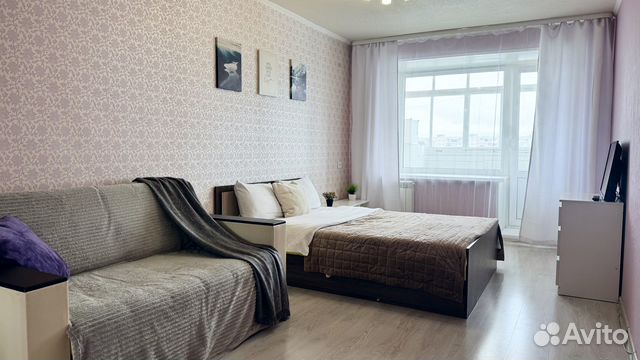 

1-к. квартира, 34 м², 2 кровати