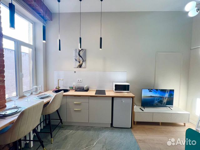 

Квартира-студия, 23 м², 2 кровати