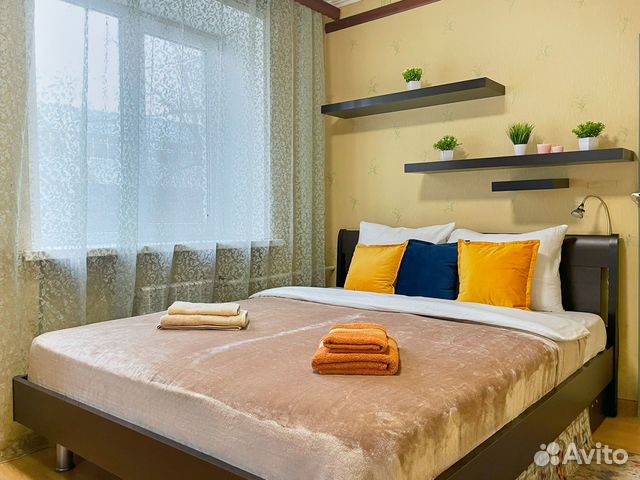 

2-к. квартира, 45 м², 2 кровати