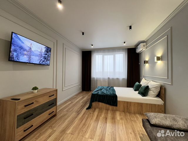 

1-к. квартира, 44 м², 2 кровати