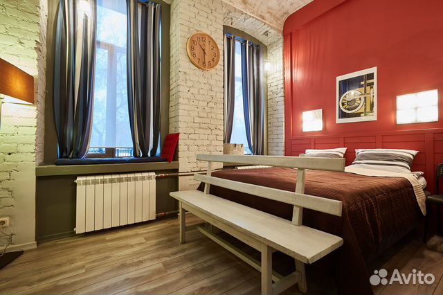 

Квартира-студия, 35 м², 2 кровати