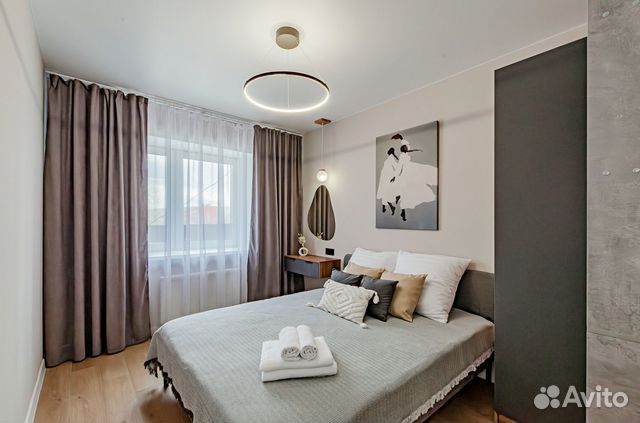 

1-к. квартира, 30 м², 3 кровати