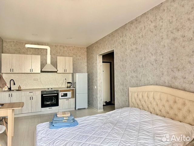 

Квартира-студия, 27 м², 1 кровать