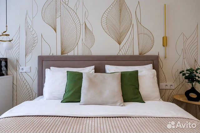

1-к. квартира, 34 м², 2 кровати