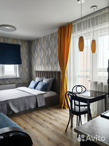 

Квартира-студия, 30 м², 1 кровать