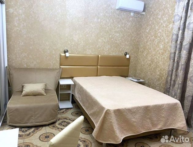 

Квартира-студия, 28 м², 2 кровати