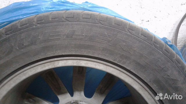 3шт bridgestone dueler hp 235/55-17