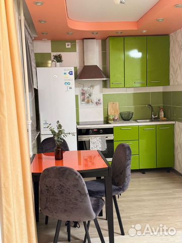 

1-к. квартира, 38 м², 3 кровати