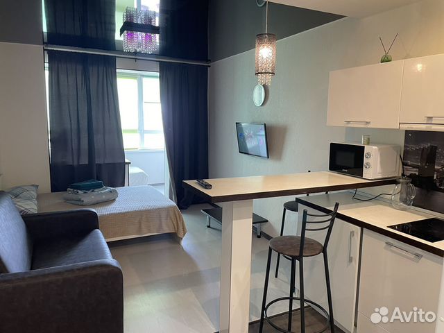 

Квартира-студия, 25 м², 3 кровати