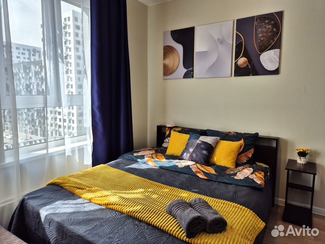 

Квартира-студия, 23 м², 2 кровати