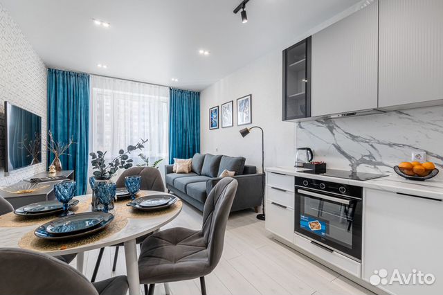 

1-к. квартира, 38 м², 3 кровати