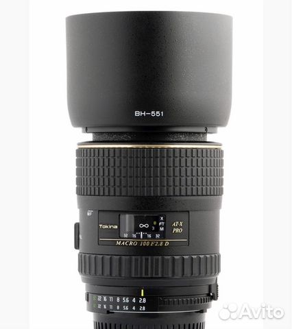 Объектив Tokina Macro 100 F2.8 D AT-X PRO Nikon