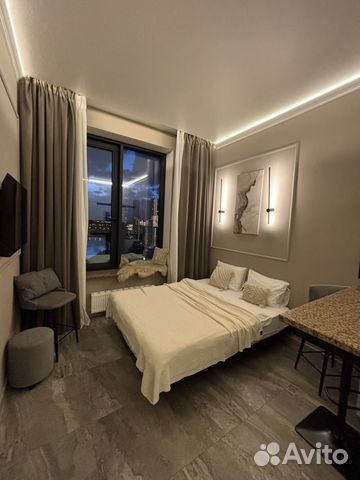 

Квартира-студия, 25 м², 1 кровать