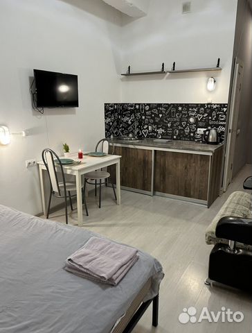 

Квартира-студия, 25 м², 2 кровати