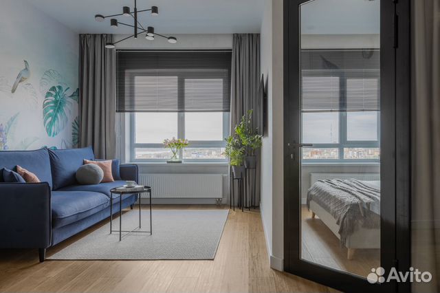 

1-к. квартира, 38 м², 2 кровати
