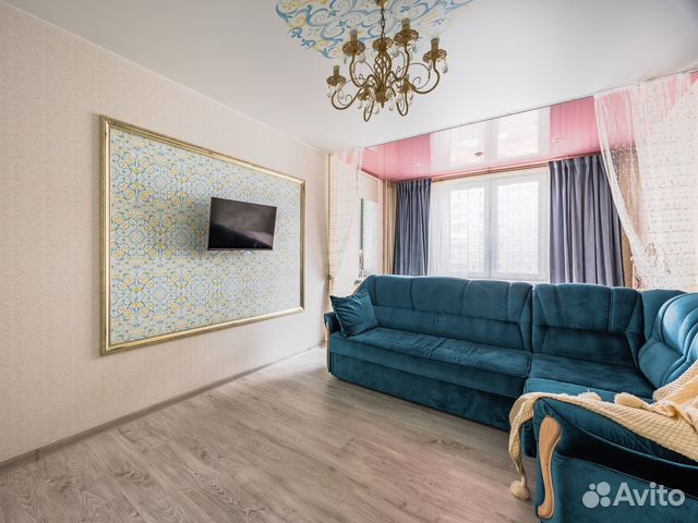 

1-к. квартира, 40 м², 2 кровати