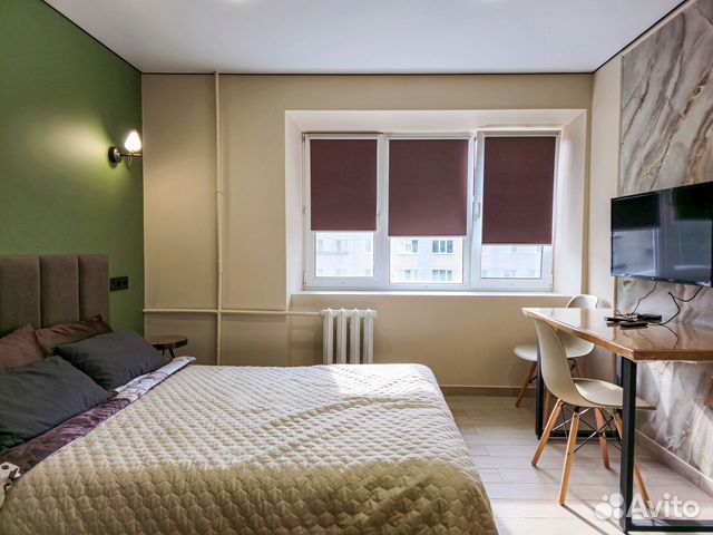 

Квартира-студия, 18 м², 2 кровати