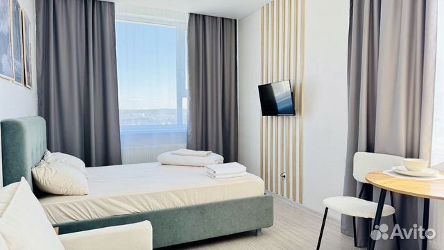 

Квартира-студия, 36 м², 2 кровати