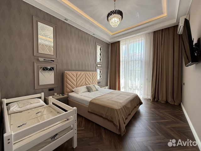 

1-к. квартира, 55 м², 2 кровати