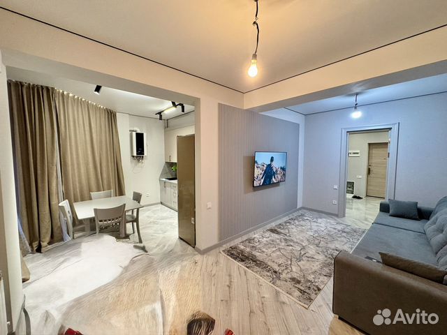 

1-к. квартира, 55 м², 2 кровати