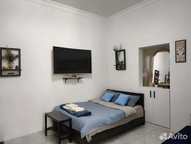 

Квартира-студия, 25 м², 2 кровати