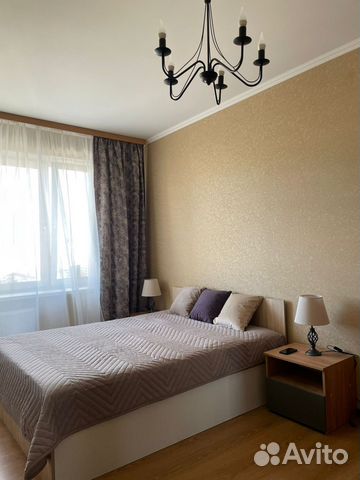 

1-к. квартира, 40 м², 2 кровати