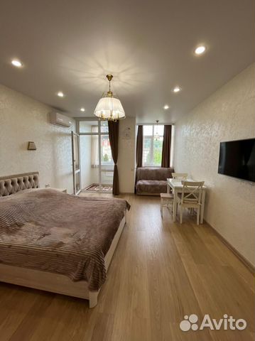 

Квартира-студия, 30 м², 2 кровати