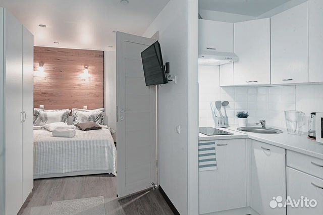 

Квартира-студия, 17 м², 1 кровать