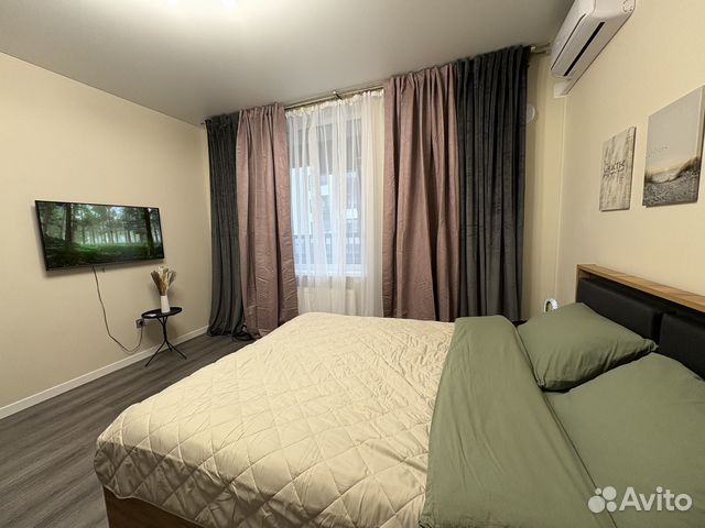 

Квартира-студия, 28 м², 2 кровати