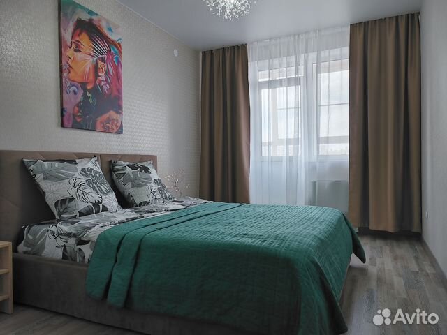 

1-к. квартира, 40 м², 2 кровати