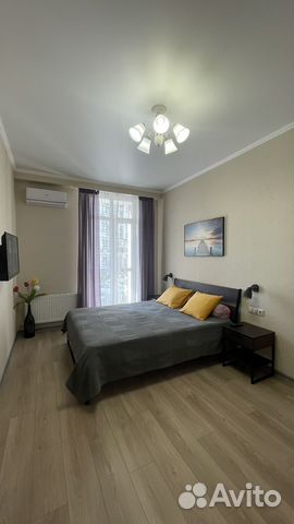 

1-к. квартира, 40 м², 2 кровати