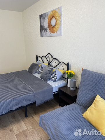 

1-к. квартира, 42 м², 2 кровати