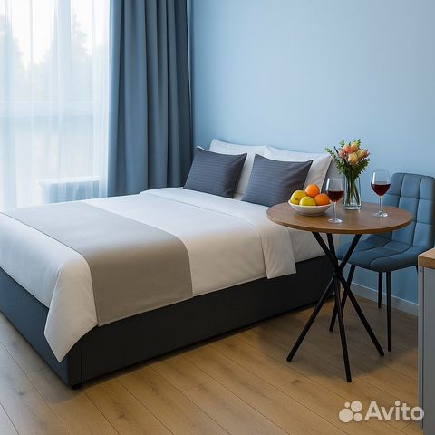

Квартира-студия, 20 м², 2 кровати