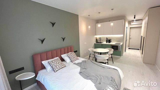 

Квартира-студия, 26 м², 1 кровать
