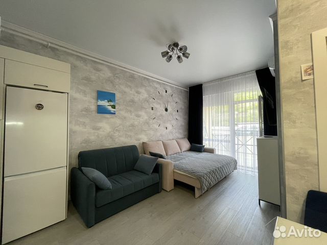 

Квартира-студия, 30 м², 2 кровати