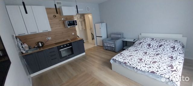 

Квартира-студия, 23,7 м², 3 кровати