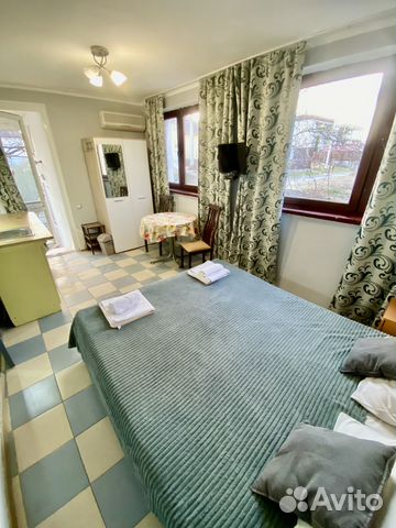 

Квартира-студия, 14 м², 2 кровати