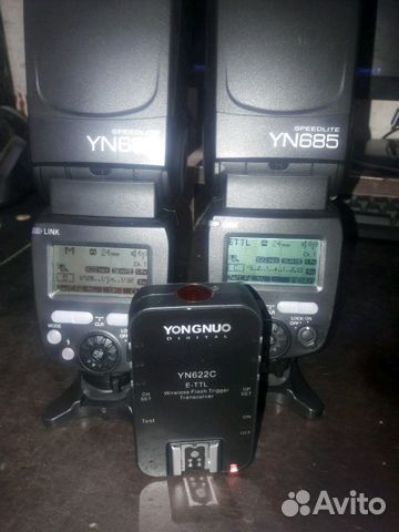 Вспышки YN685, синхронизатор YN622C для Canon