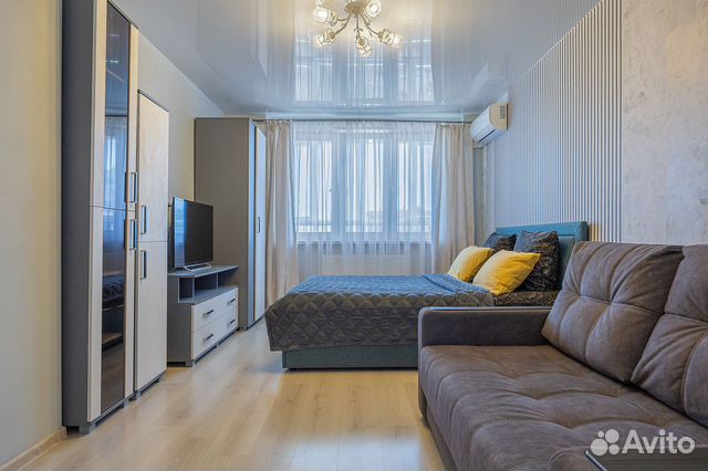 

1-к. квартира, 42 м², 3 кровати