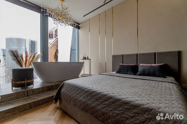 

1-к. квартира, 68 м², 2 кровати