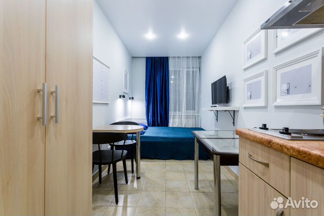 

Квартира-студия, 12 м², 1 кровать