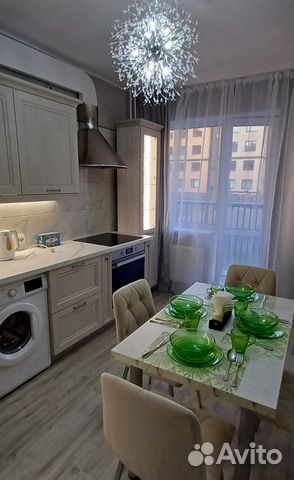 

1-к. квартира, 33,5 м², 2 кровати
