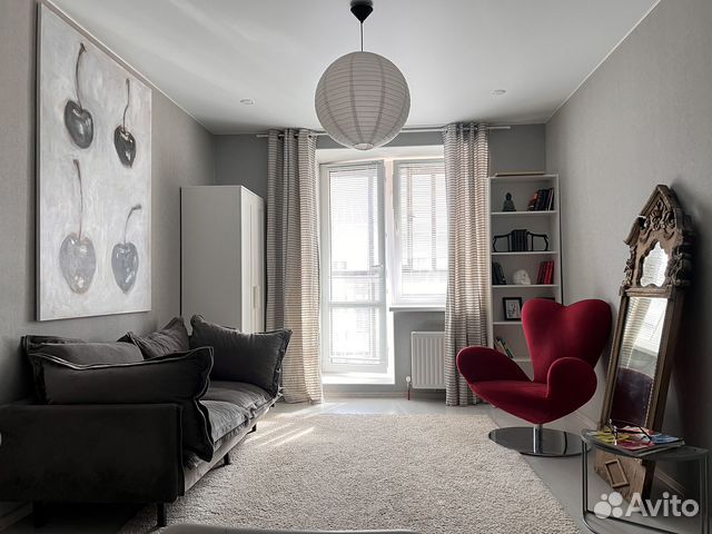 

1-к. квартира, 37 м², 1 кровать